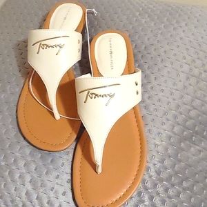 Tommy Hilfiger white sandal